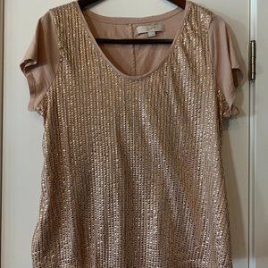 Sequinned Maternity Tee